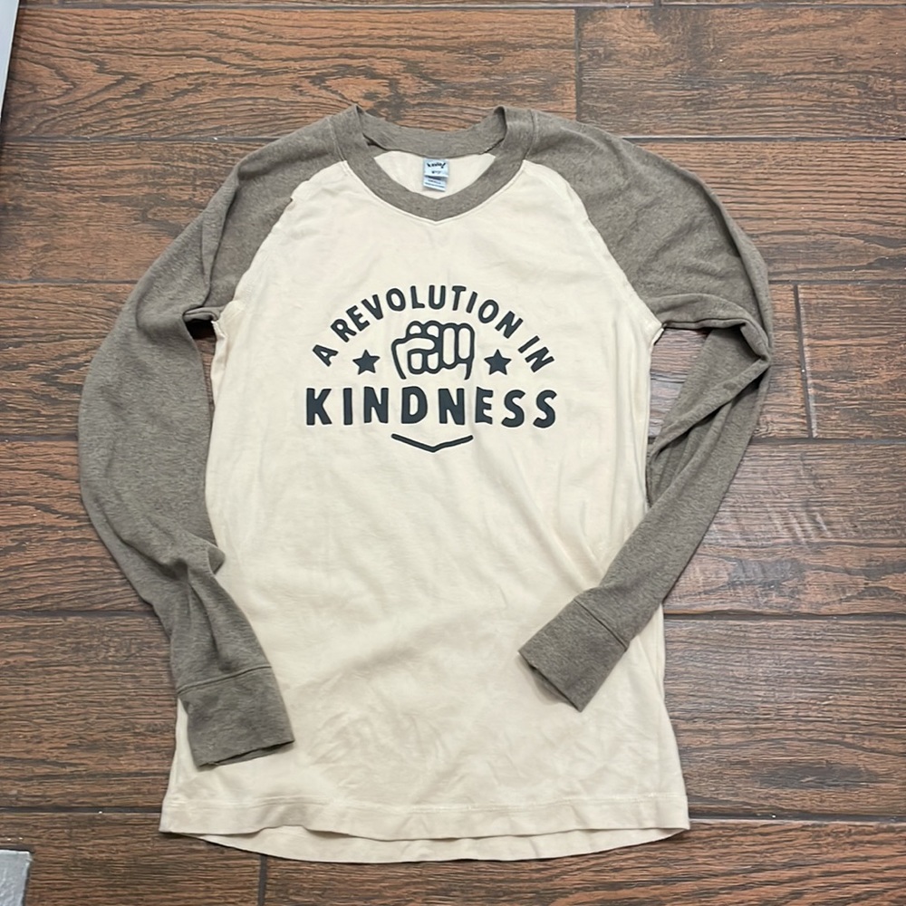 Kavio Baseball Tee A Revolution In Kindness EUC